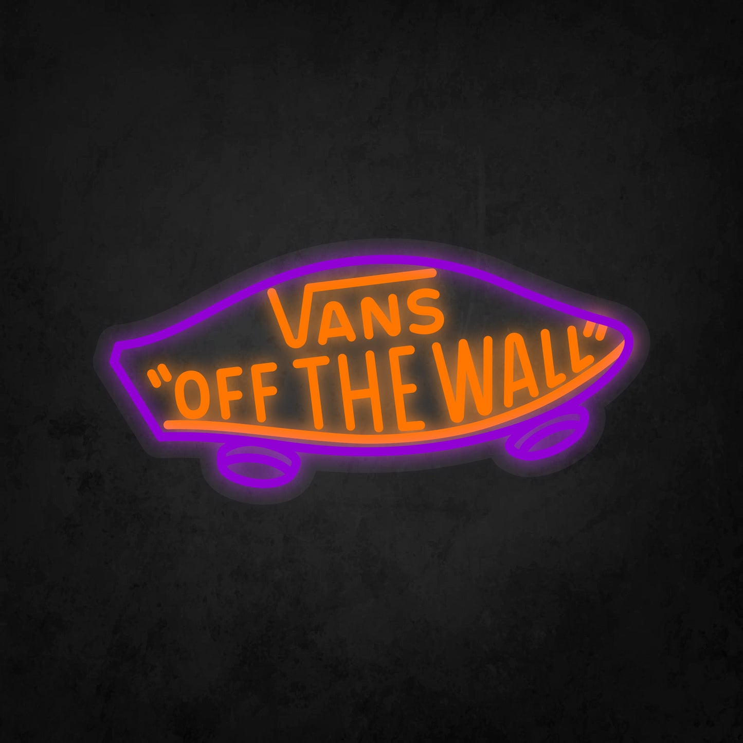LED Neon Sign - VANS "OFF THE WALL"
