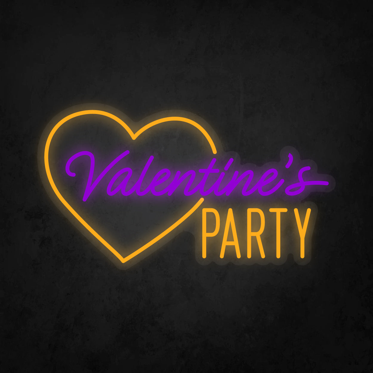 LED Neon Sign - Valentine's Party