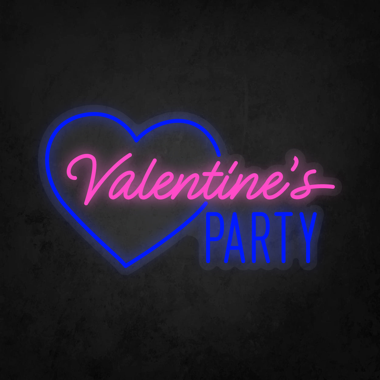 LED Neon Sign - Valentine's Party