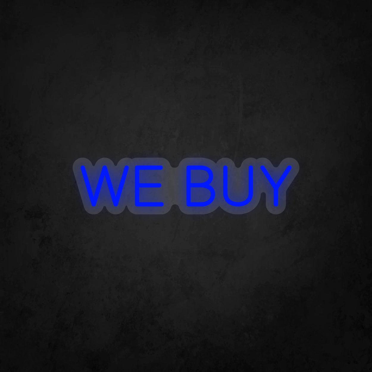 LED Neon Sign - WE BUY - 1 Line