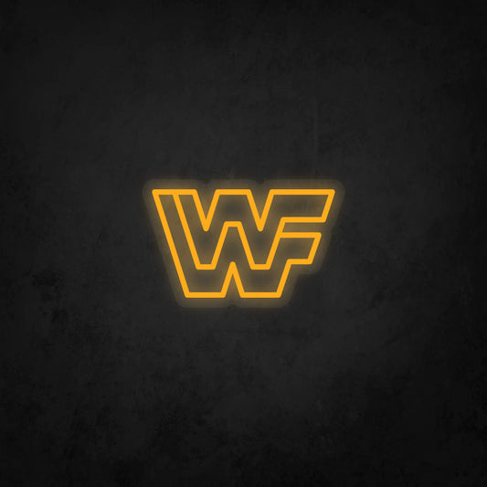LED Neon Sign - WWF 1982