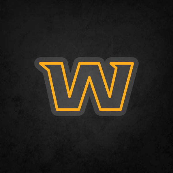 LED Neon Sign - Washington Football Team - Small