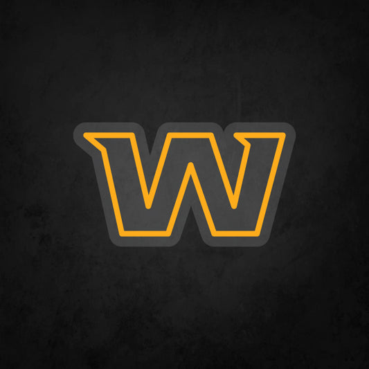 LED Neon Sign - Washington Football Team - Small