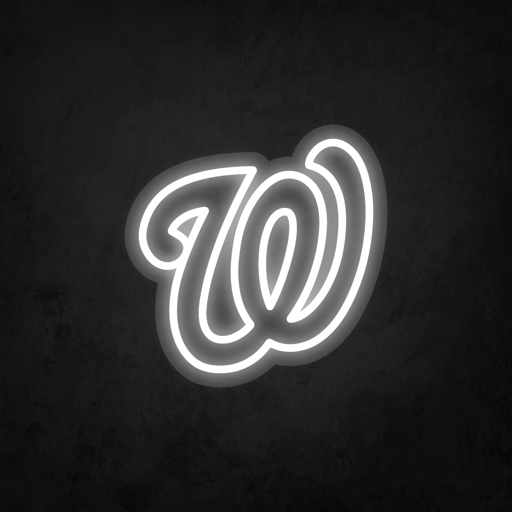LED Neon Sign - Washington Nationals - Small