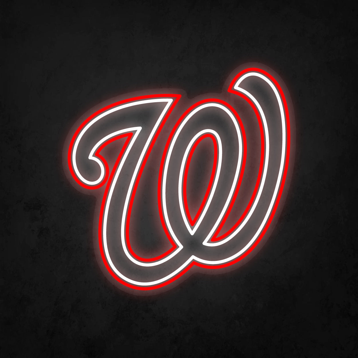 LED Neon Sign - Washington Nationals Large