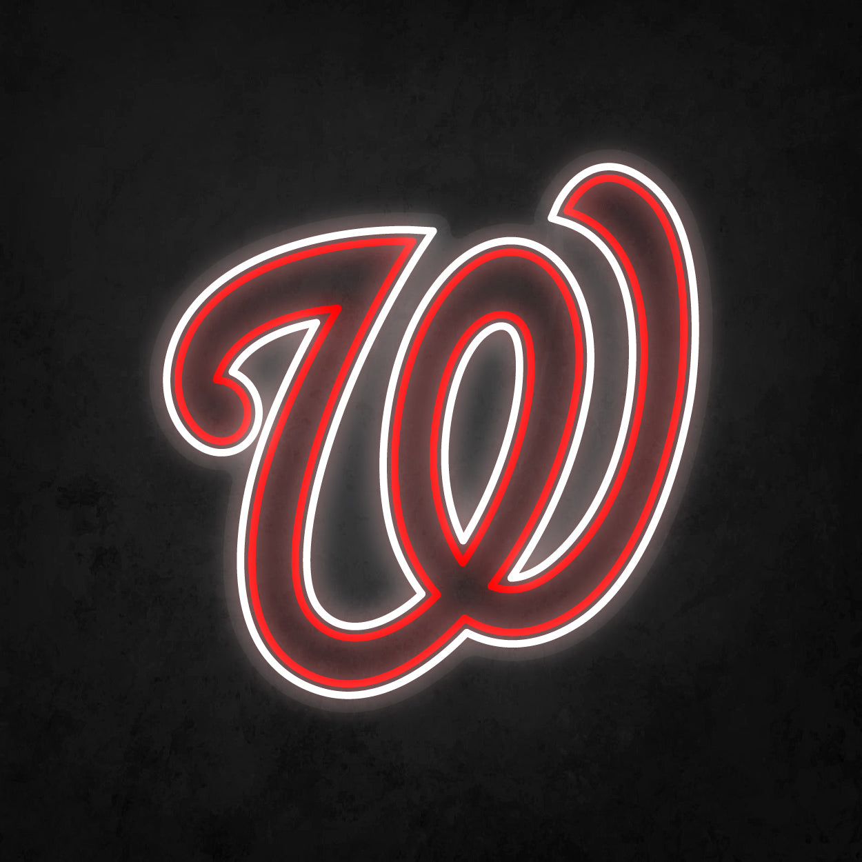 LED Neon Sign - Washington Nationals Large