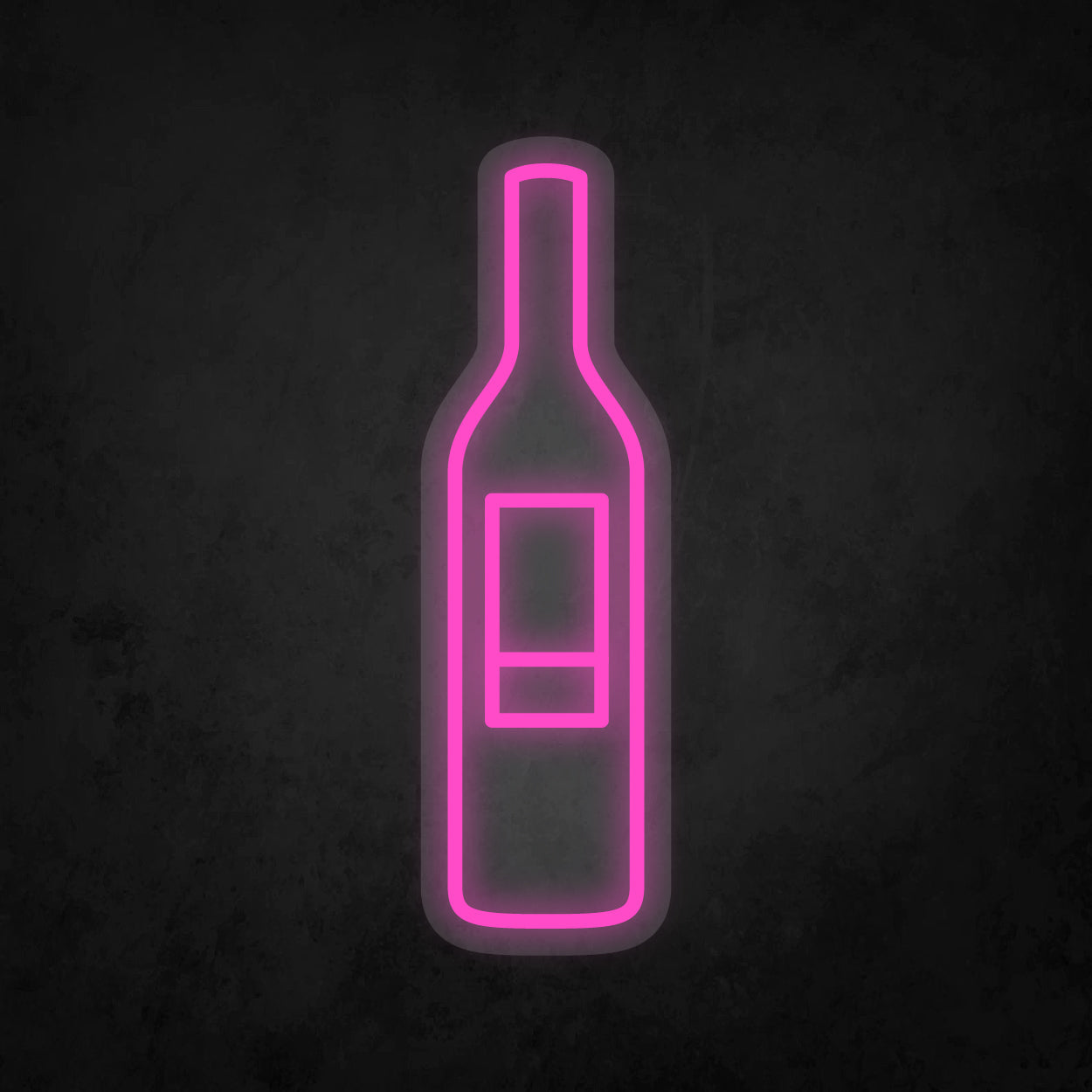 LED Neon Sign - Wine Bottle