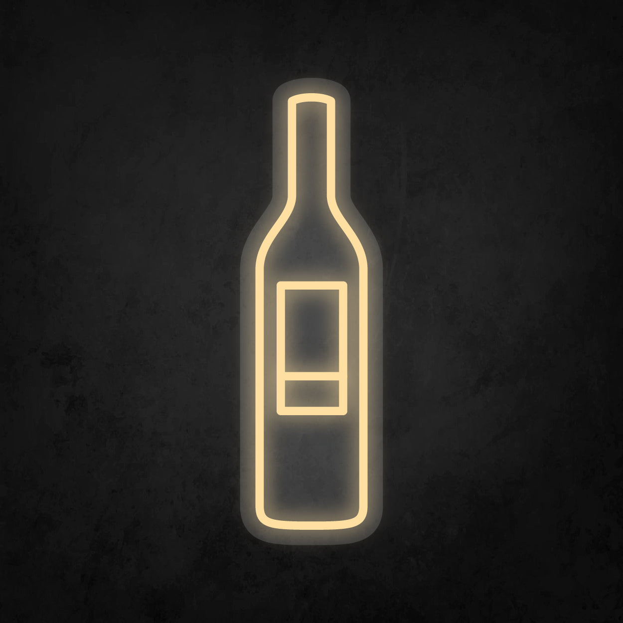 LED Neon Sign - Wine Bottle