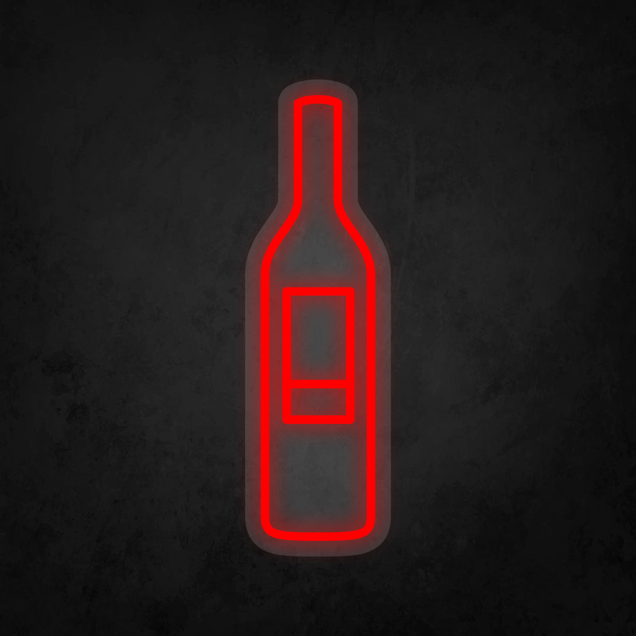 LED Neon Sign - Wine Bottle