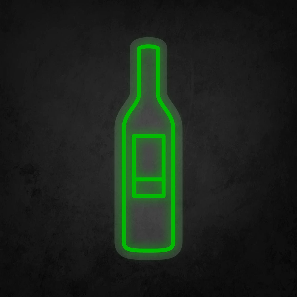 LED Neon Sign - Wine Bottle