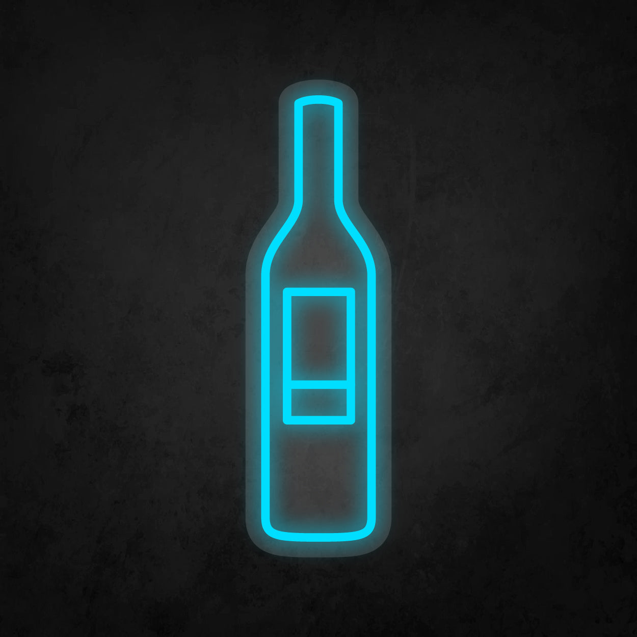 LED Neon Sign - Wine Bottle