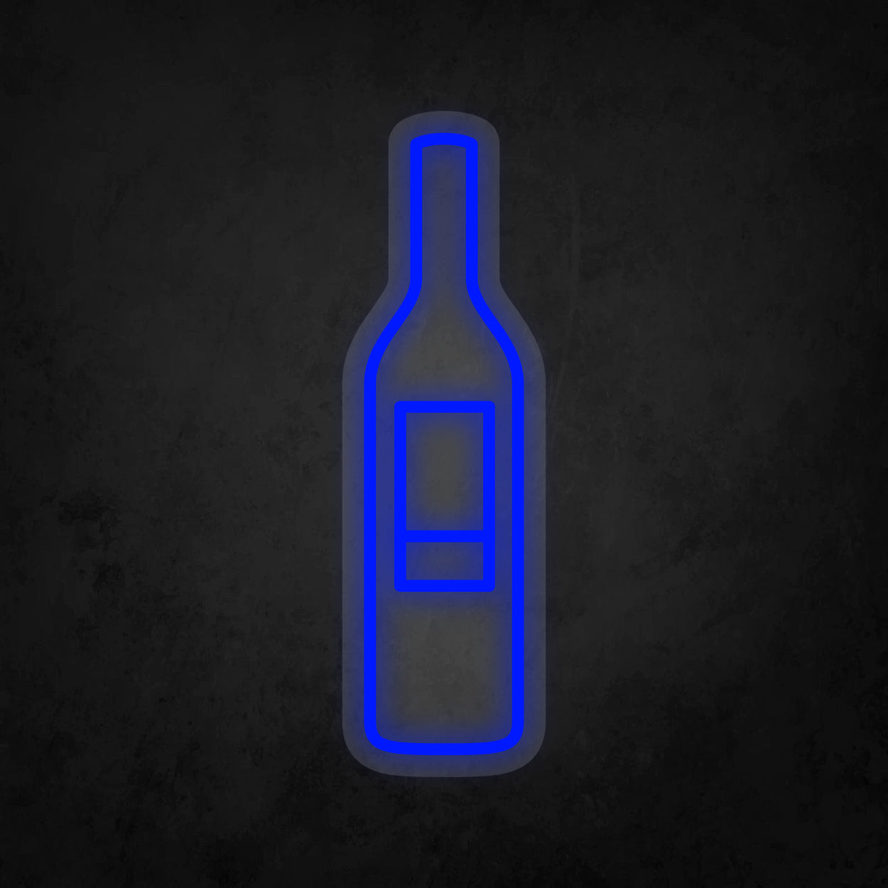 LED Neon Sign - Wine Bottle