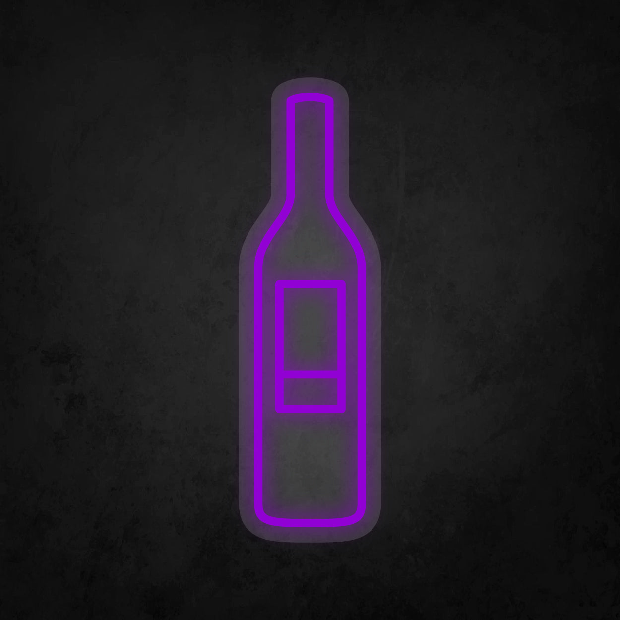 LED Neon Sign - Wine Bottle