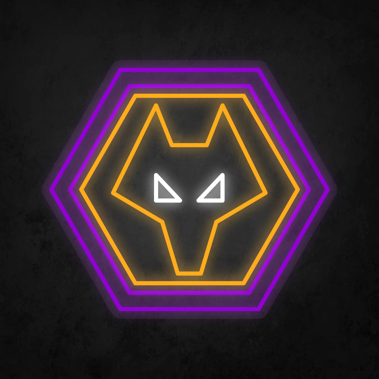 LED Neon Sign - Wolverhampton Wanderers F.C