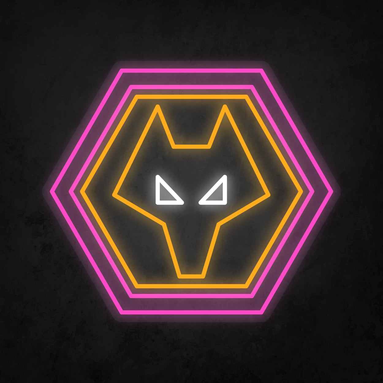 LED Neon Sign - Wolverhampton Wanderers F.C