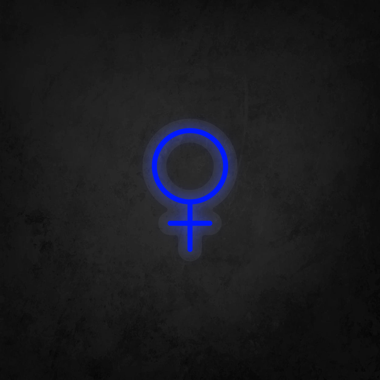 LED Neon Sign - Venus Symbol Small