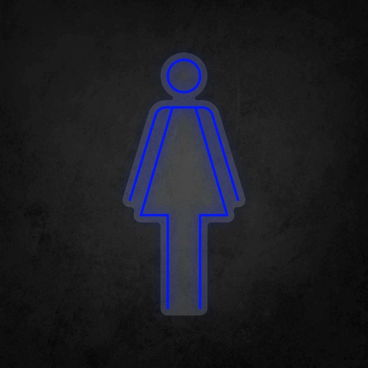 LED Neon Sign - Women's Restroom - Large