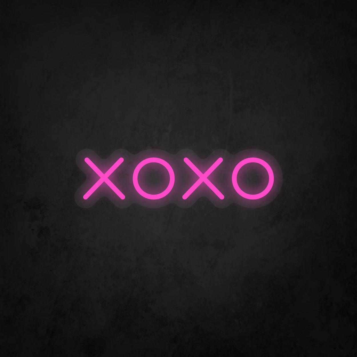LED Neon Sign - XOXO - Hugs and Kisses
