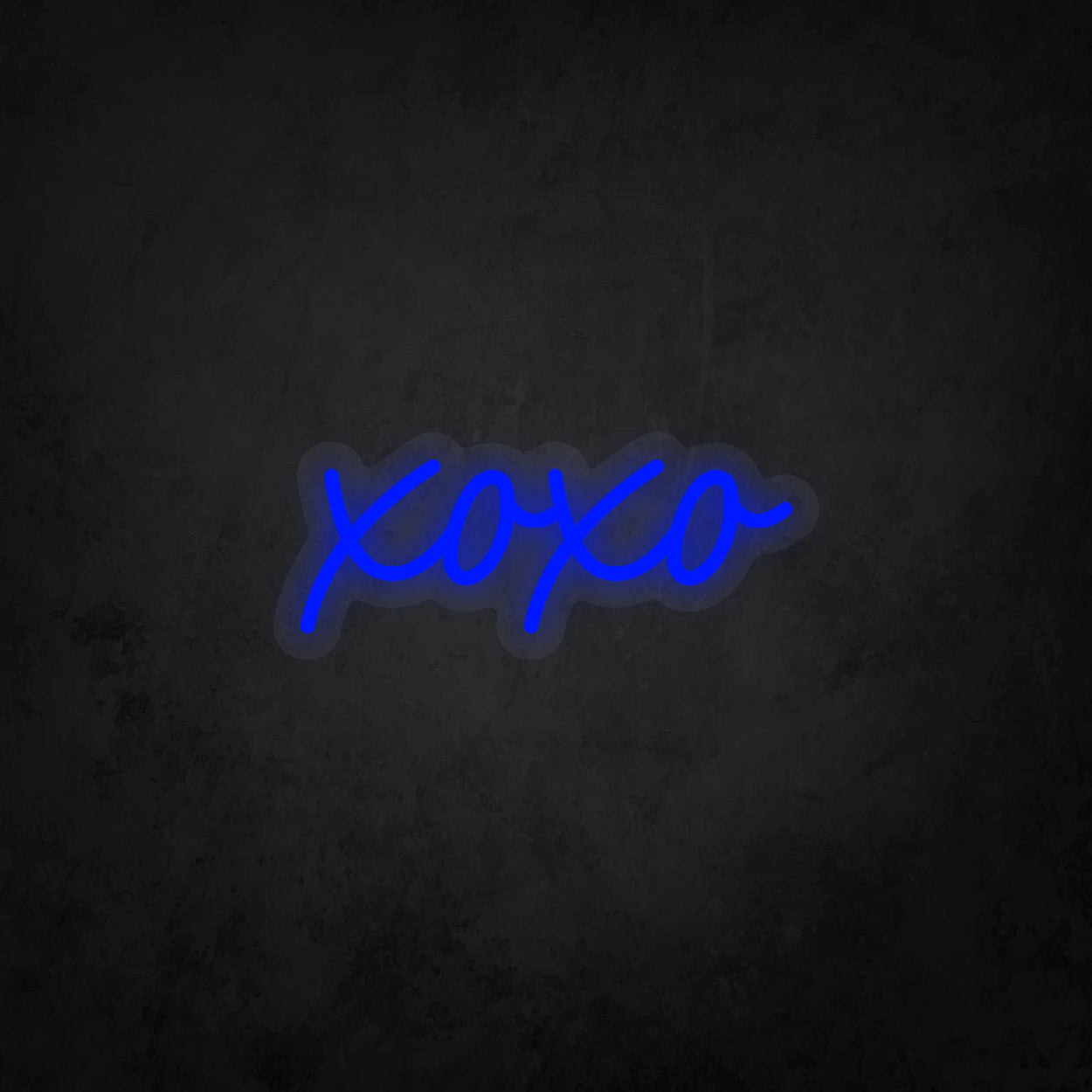 LED Neon Sign - xoxo - Hugs and Kisses - Lowercase