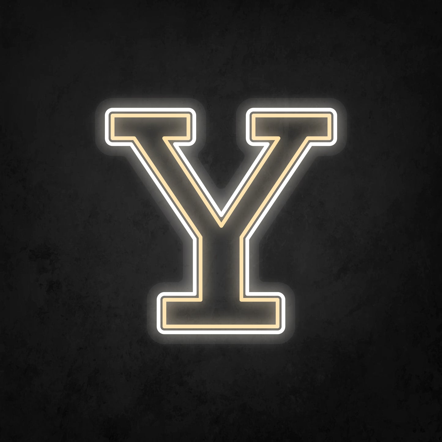 LED Neon Sign - Yale University simply logo