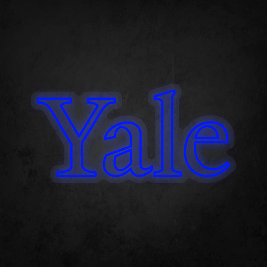 LED Neon Sign - Yale University