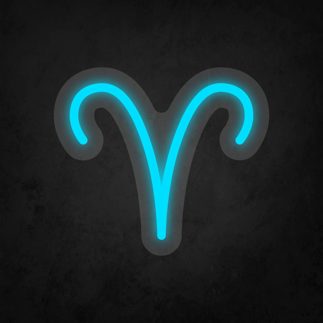 LED Neon Sign - Zodiac Sign - Aries - Small