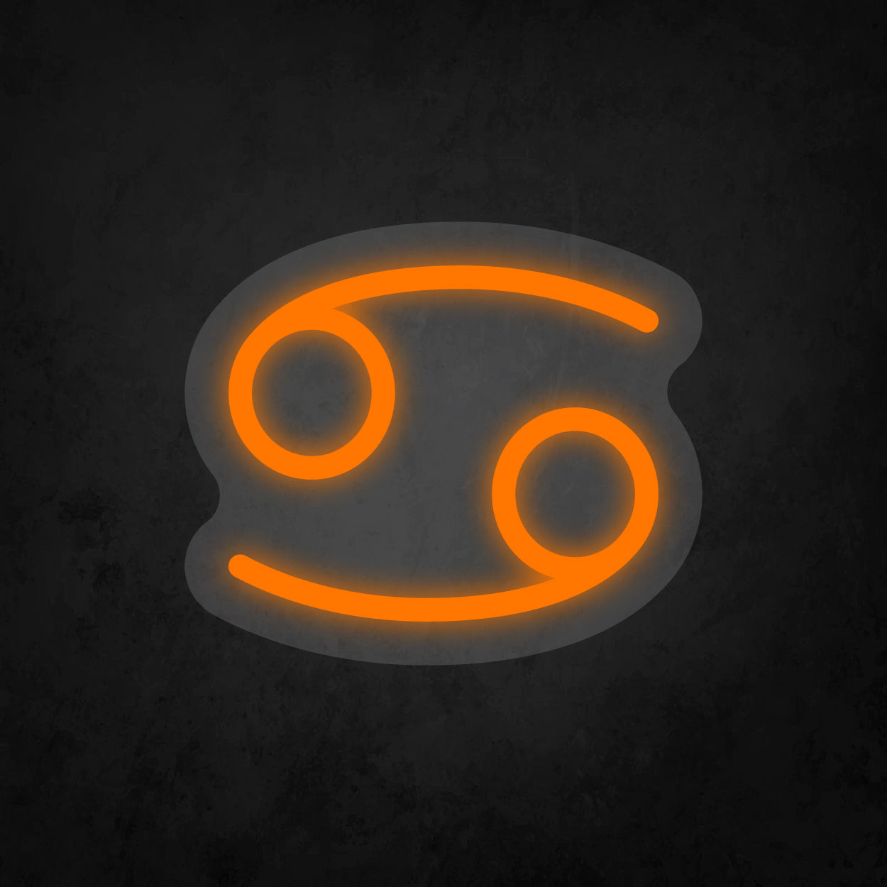 LED Neon Sign - Zodiac Sign - Cancer - Small