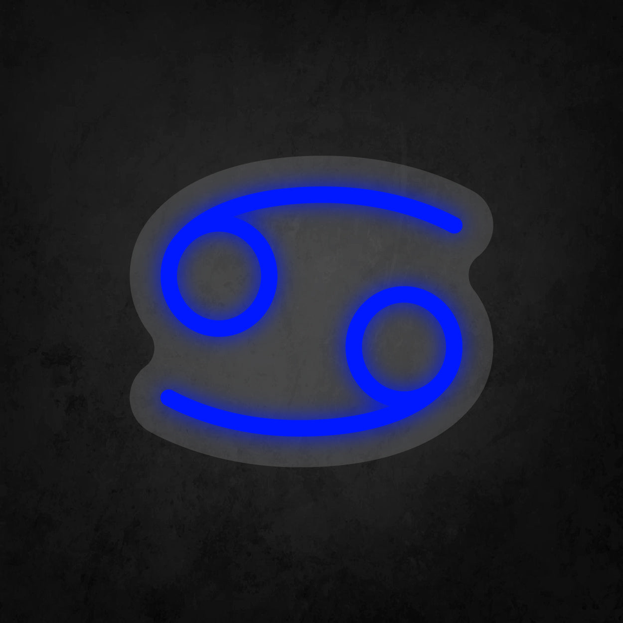 LED Neon Sign - Zodiac Sign - Cancer - Small