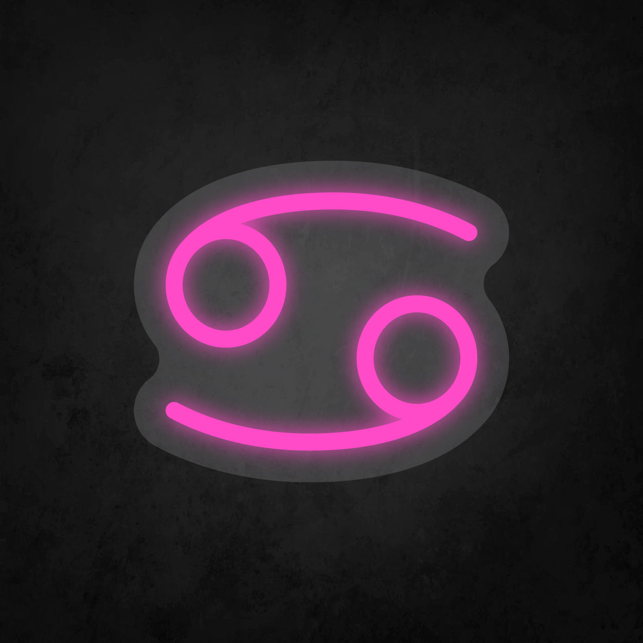 LED Neon Sign - Zodiac Sign - Cancer - Small