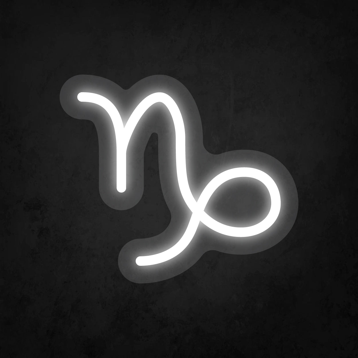 LED Neon Sign - Zodiac Sign - Capricorn - Small