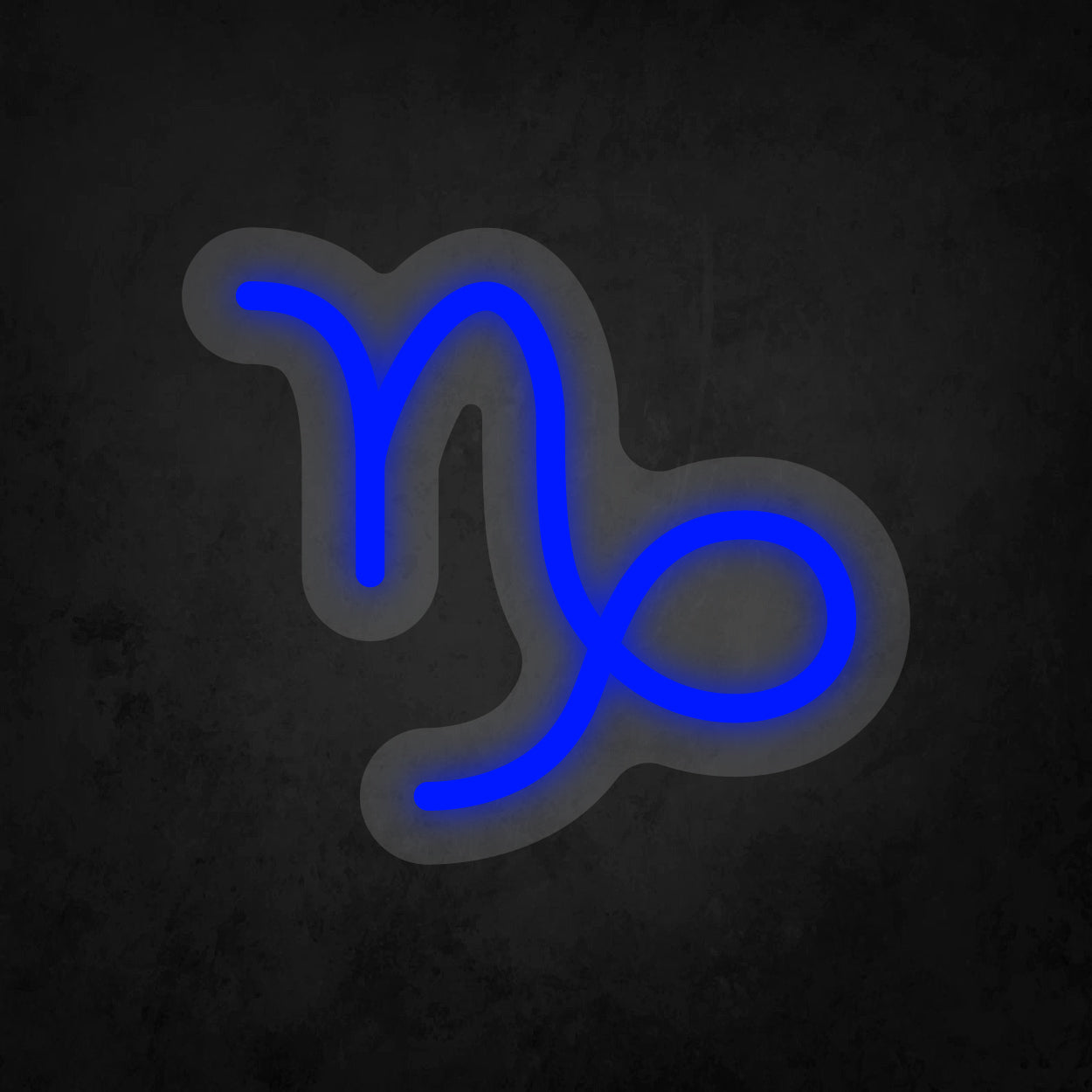 LED Neon Sign - Zodiac Sign - Capricorn - Small