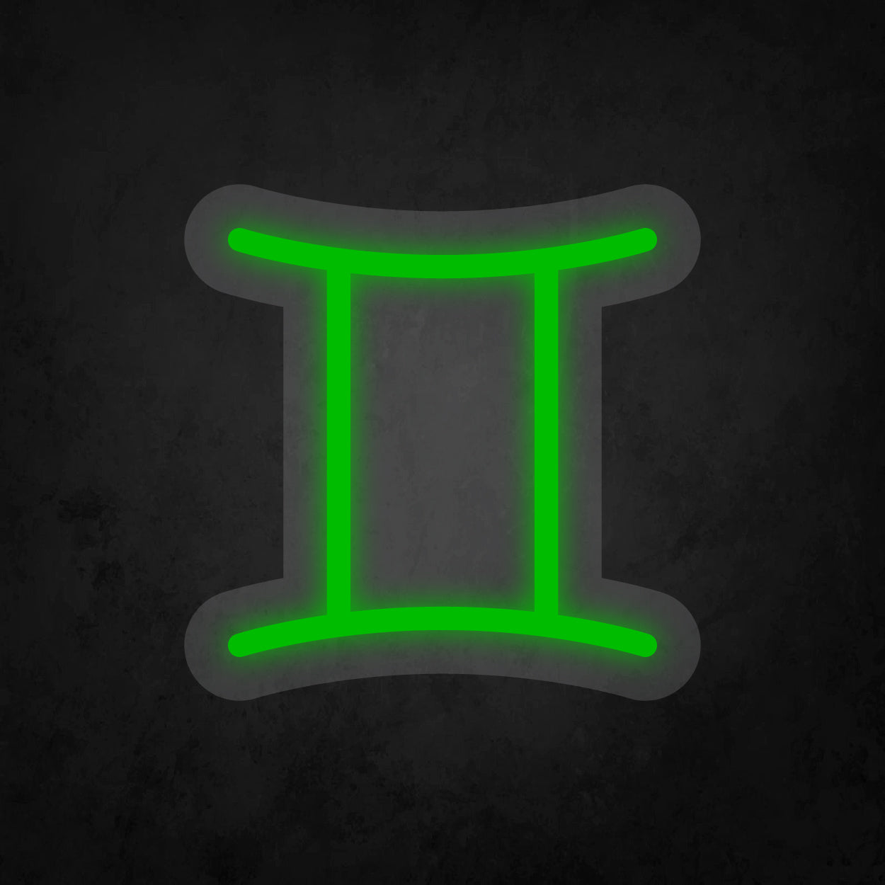 LED Neon Sign - Zodiac Sign - Gemini - Small