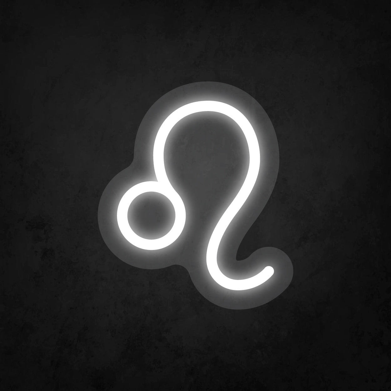 LED Neon Sign - Zodiac Sign - Leo - Small