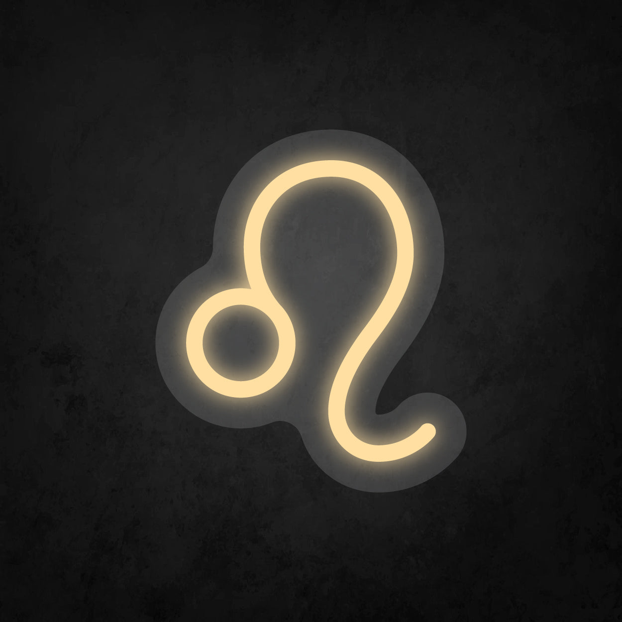 LED Neon Sign - Zodiac Sign - Leo - Small