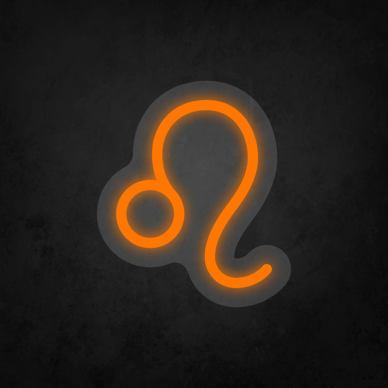 LED Neon Sign - Zodiac Sign - Leo - Small