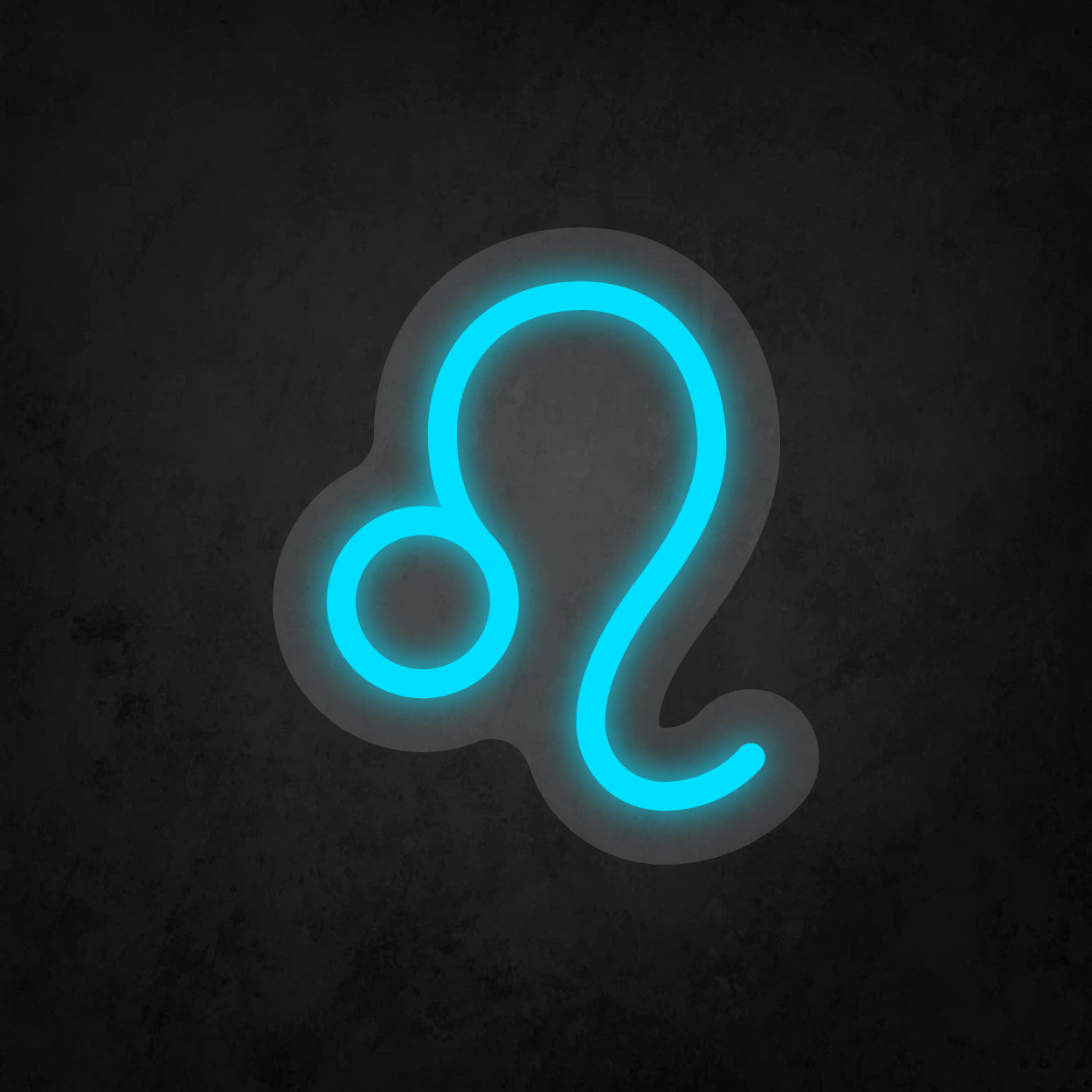 LED Neon Sign - Zodiac Sign - Leo - Small
