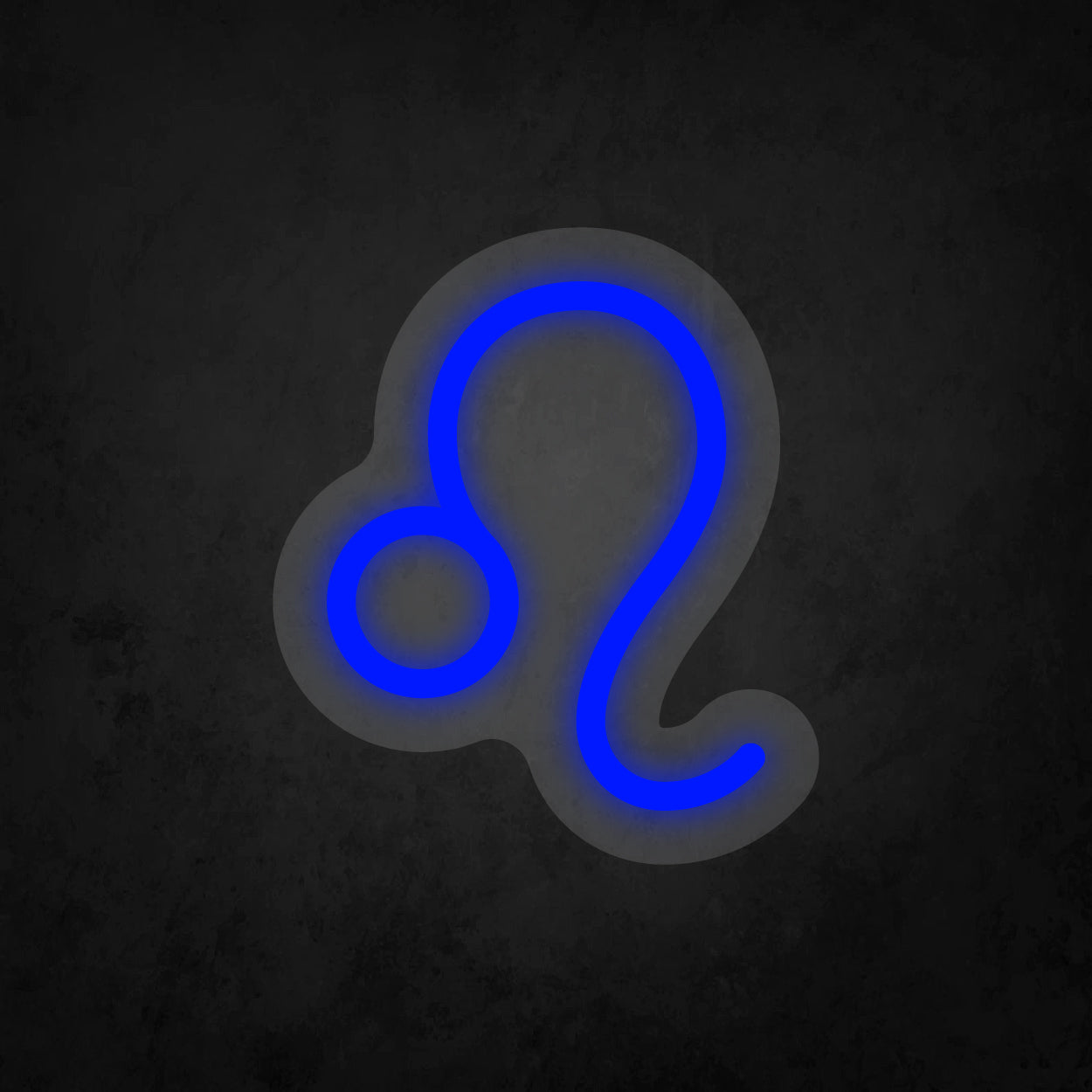 LED Neon Sign - Zodiac Sign - Leo - Small
