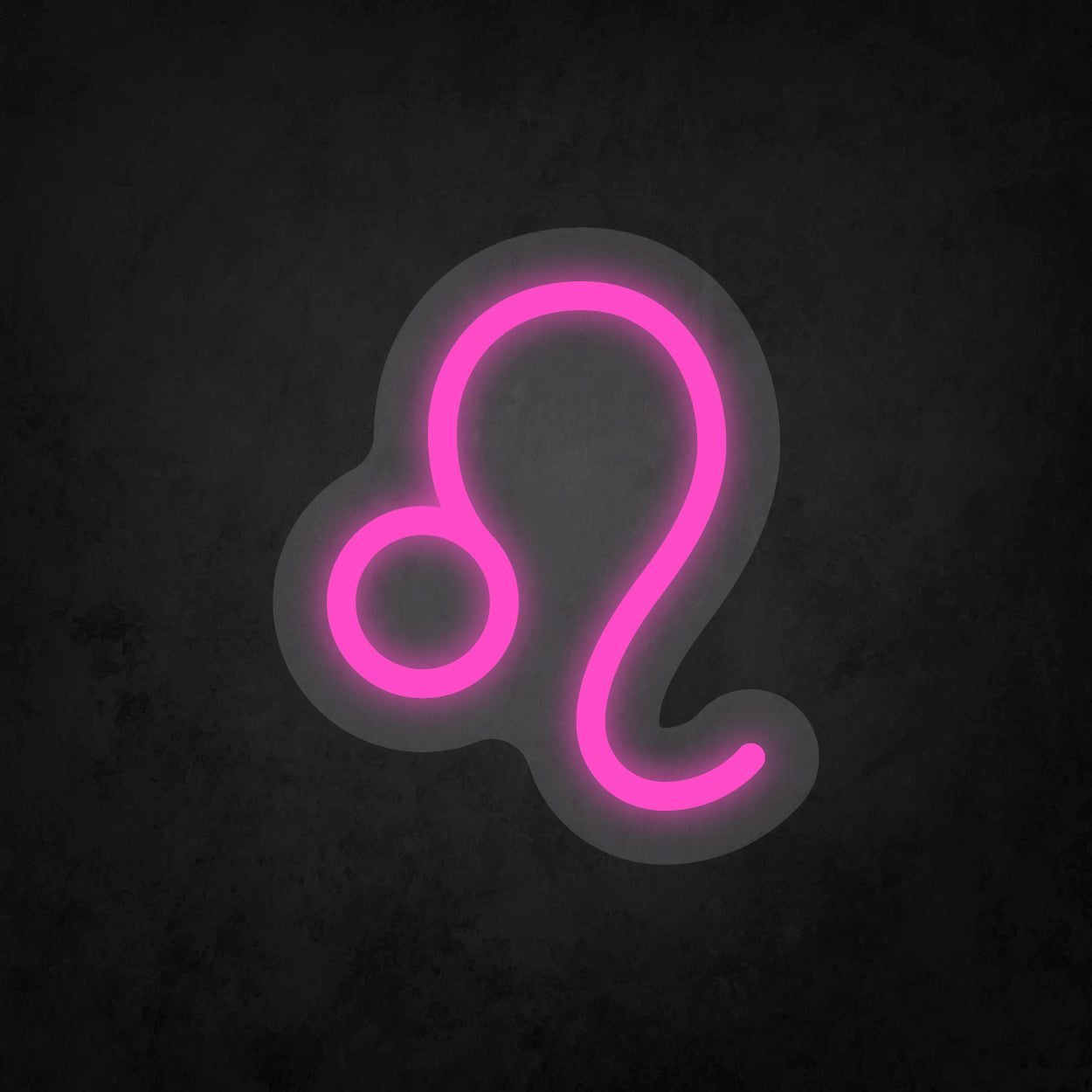 LED Neon Sign - Zodiac Sign - Leo - Small