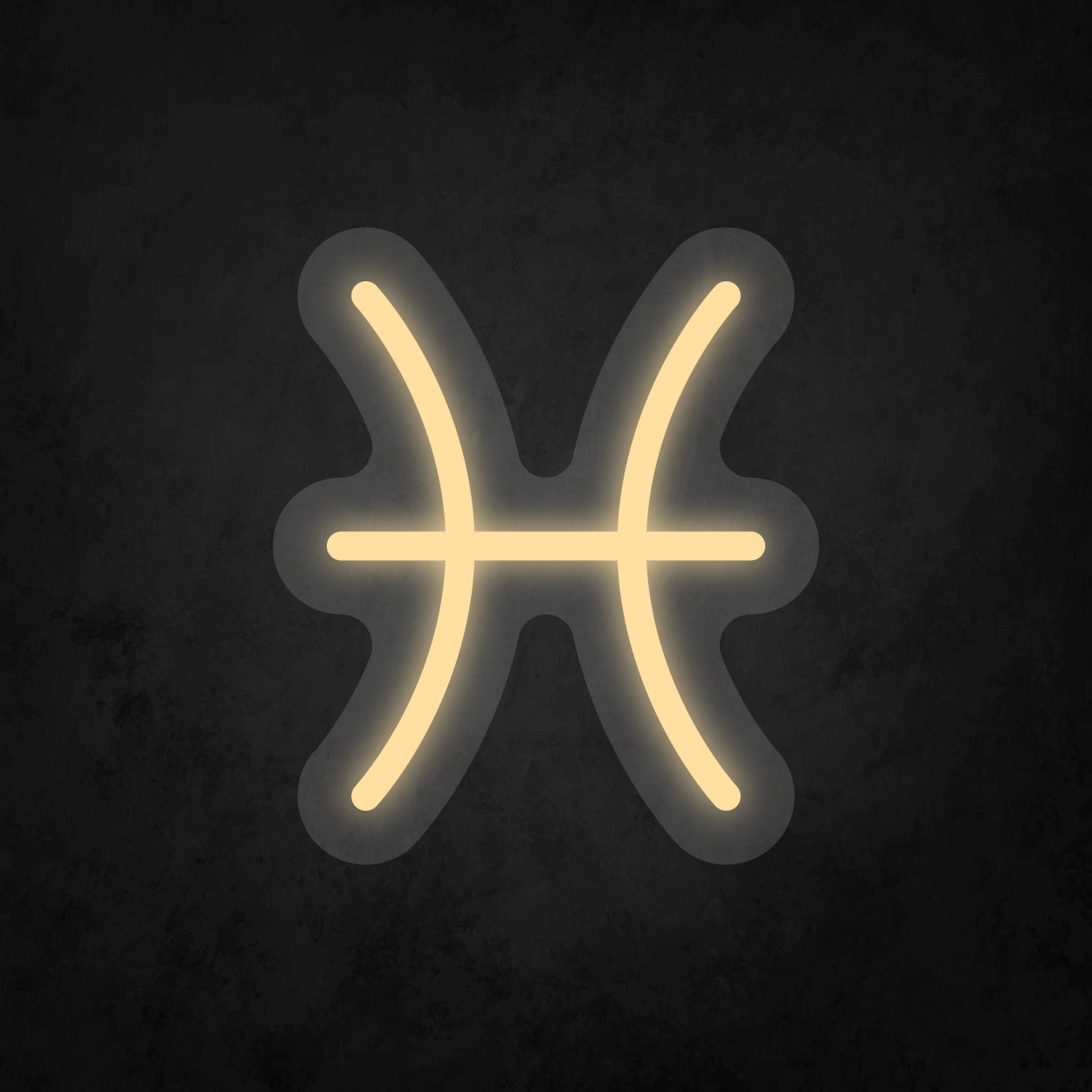 LED Neon Sign - Zodiac Sign - Pisces - Small