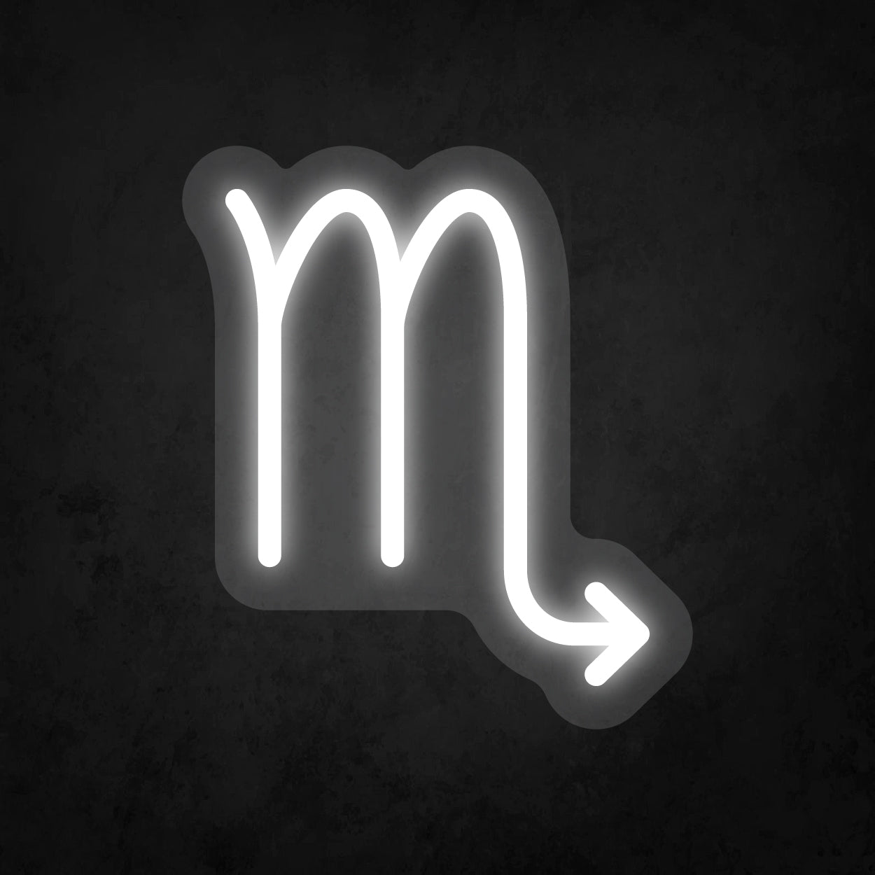 LED Neon Sign - Zodiac Sign - Scorpio - Small
