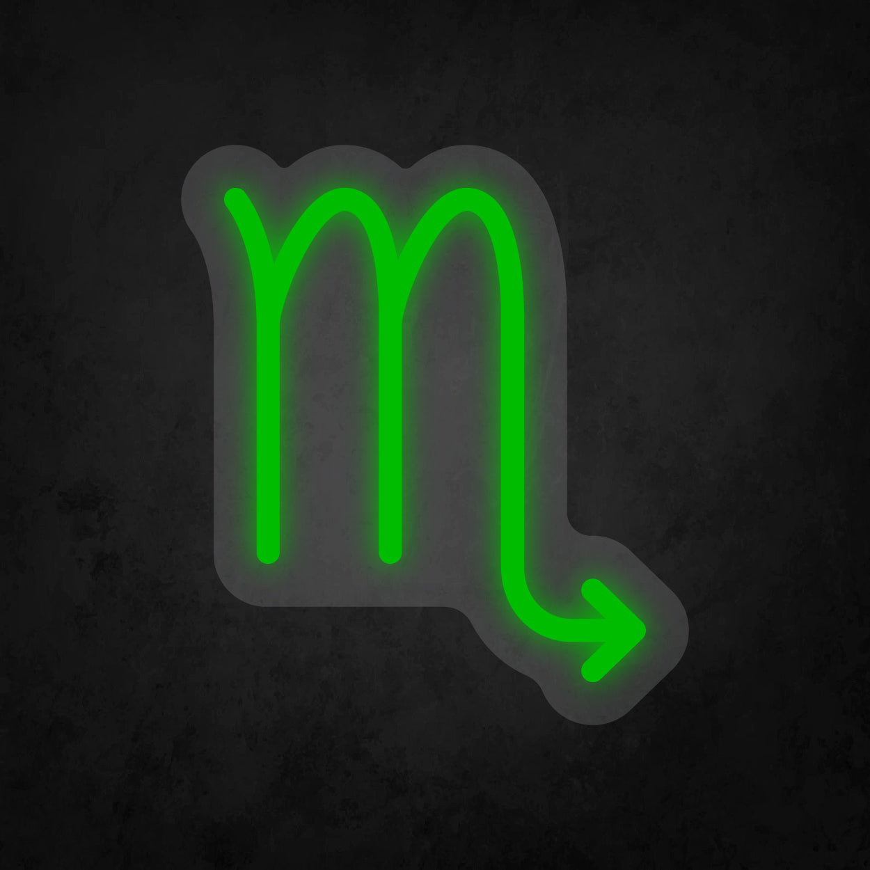 LED Neon Sign - Zodiac Sign - Scorpio - Small
