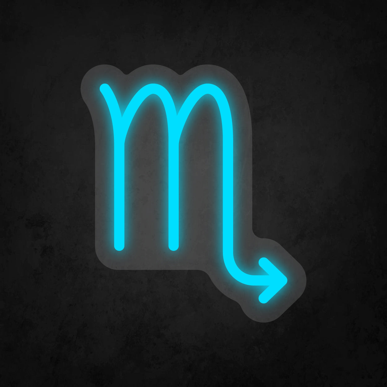 LED Neon Sign - Zodiac Sign - Scorpio - Small