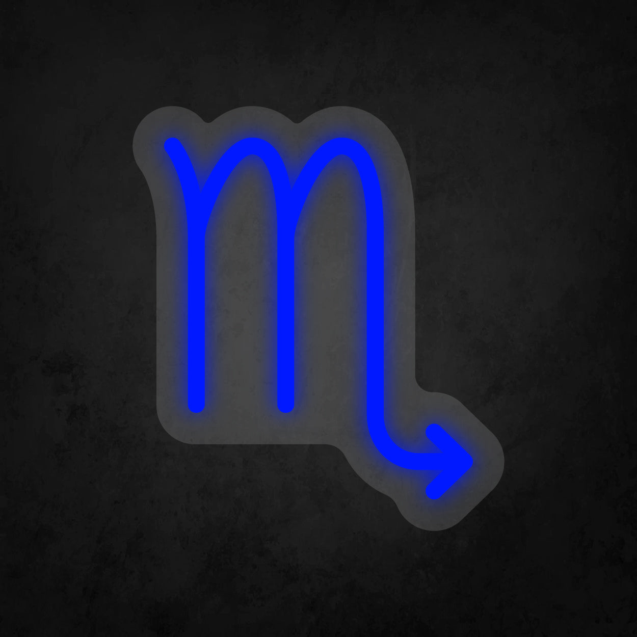 LED Neon Sign - Zodiac Sign - Scorpio - Small
