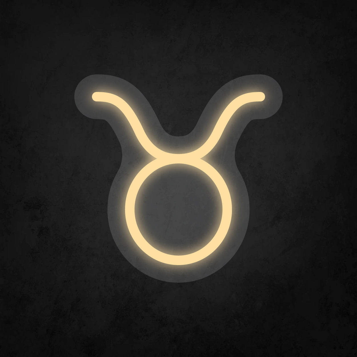 LED Neon Sign - Zodiac Sign - Taurus - Small