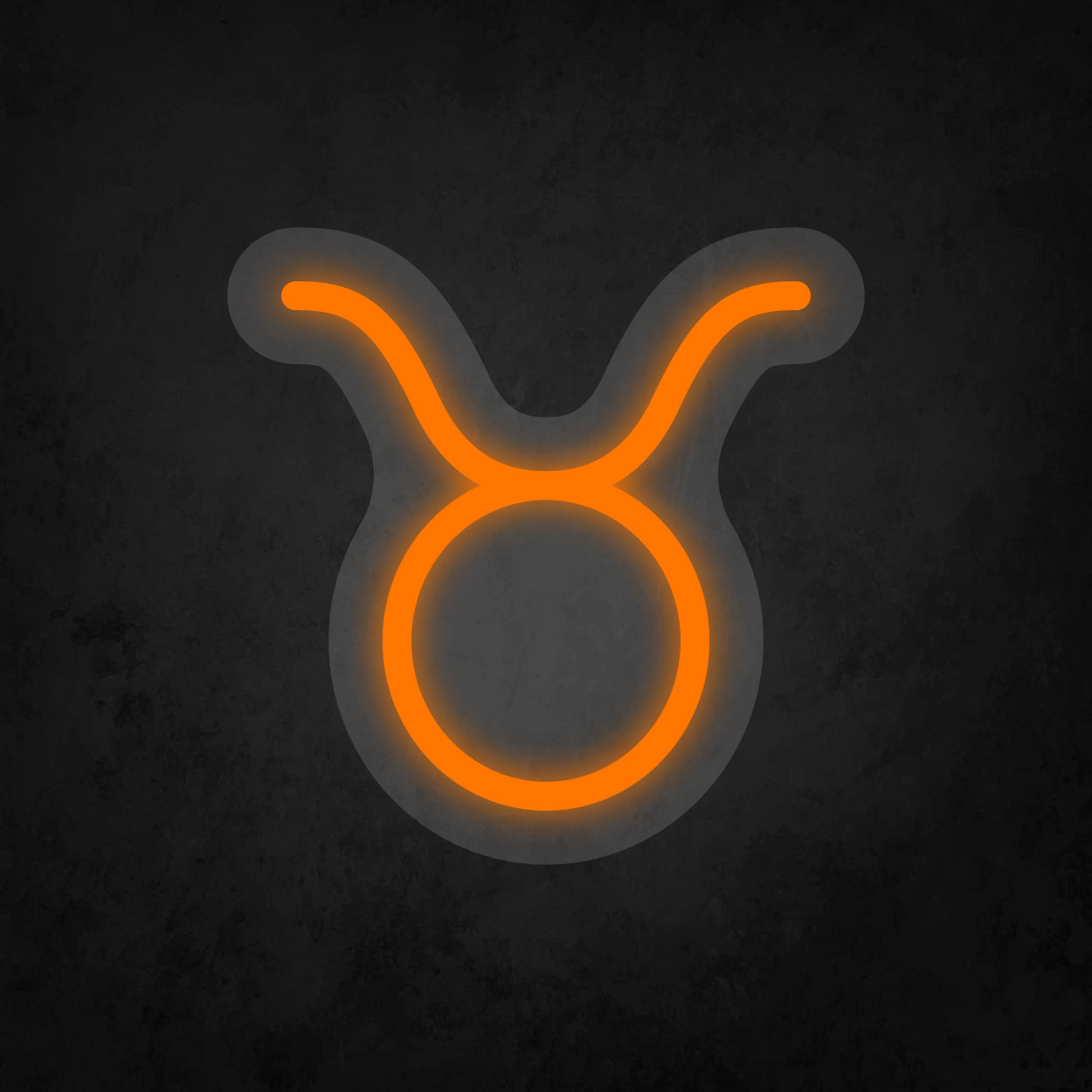 LED Neon Sign - Zodiac Sign - Taurus - Small
