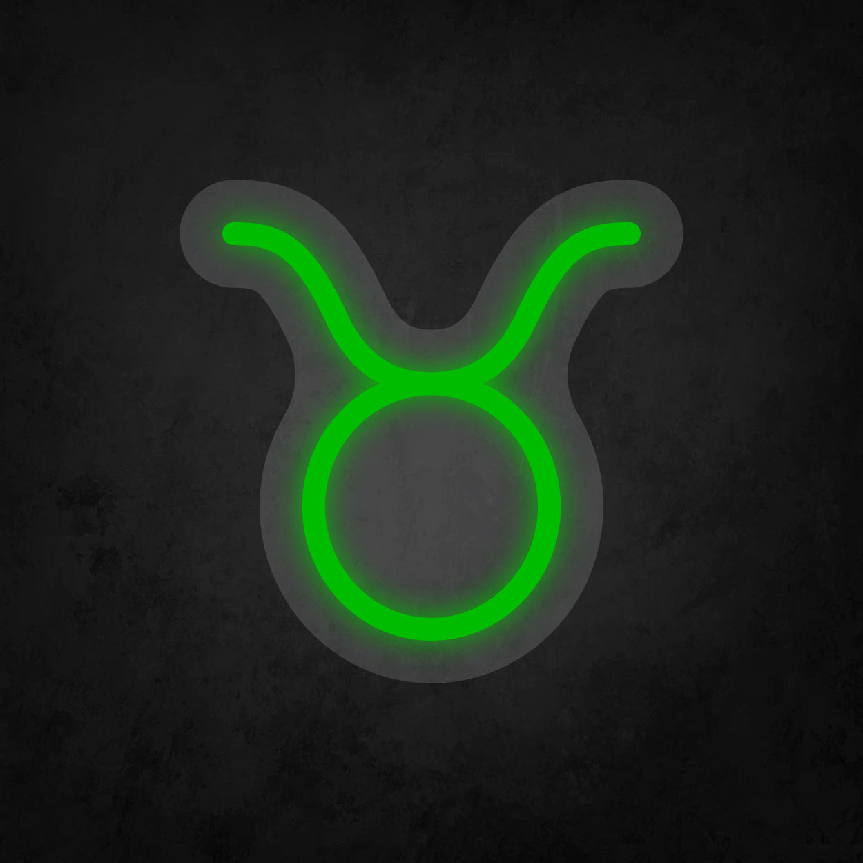 LED Neon Sign - Zodiac Sign - Taurus - Small