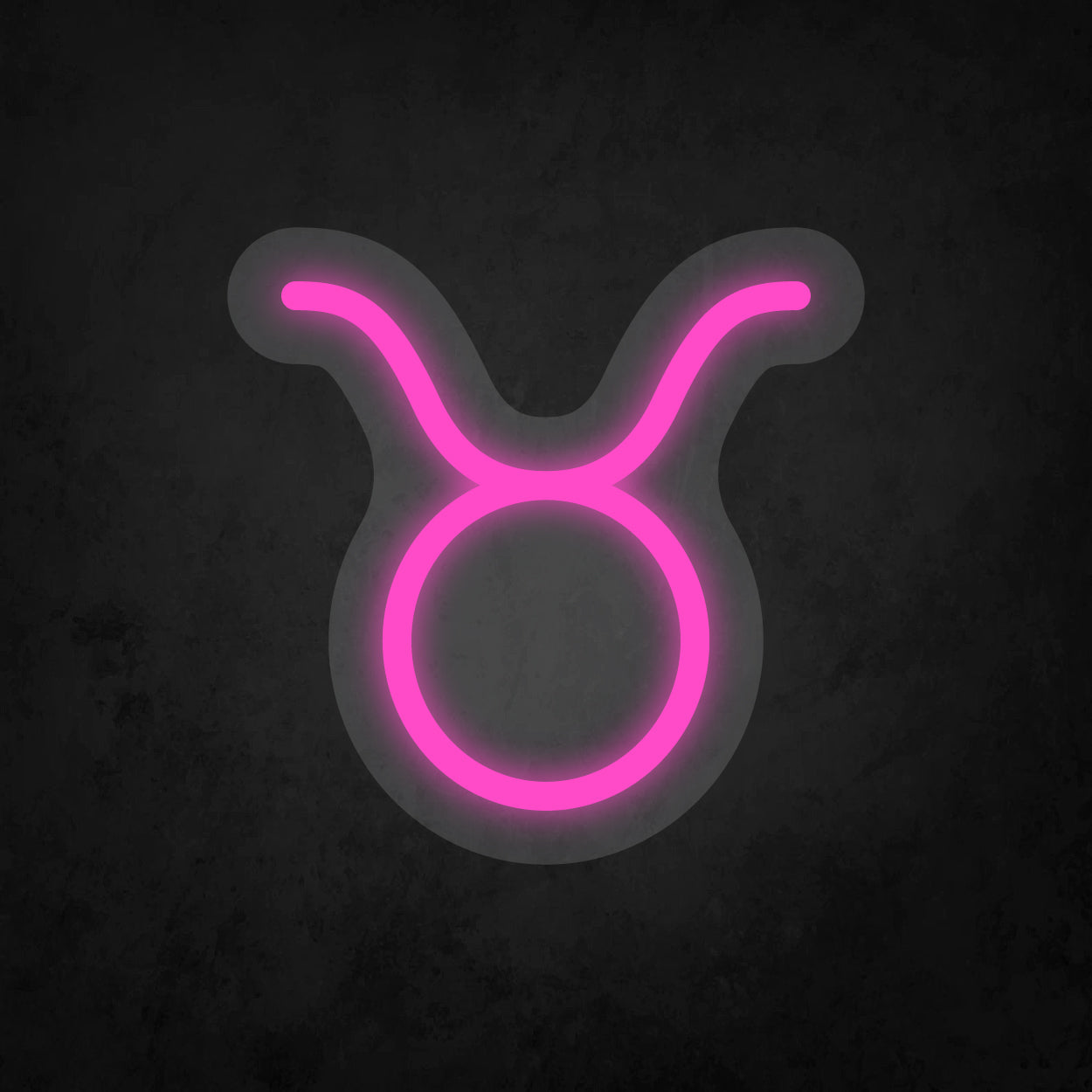 LED Neon Sign - Zodiac Sign - Taurus - Small