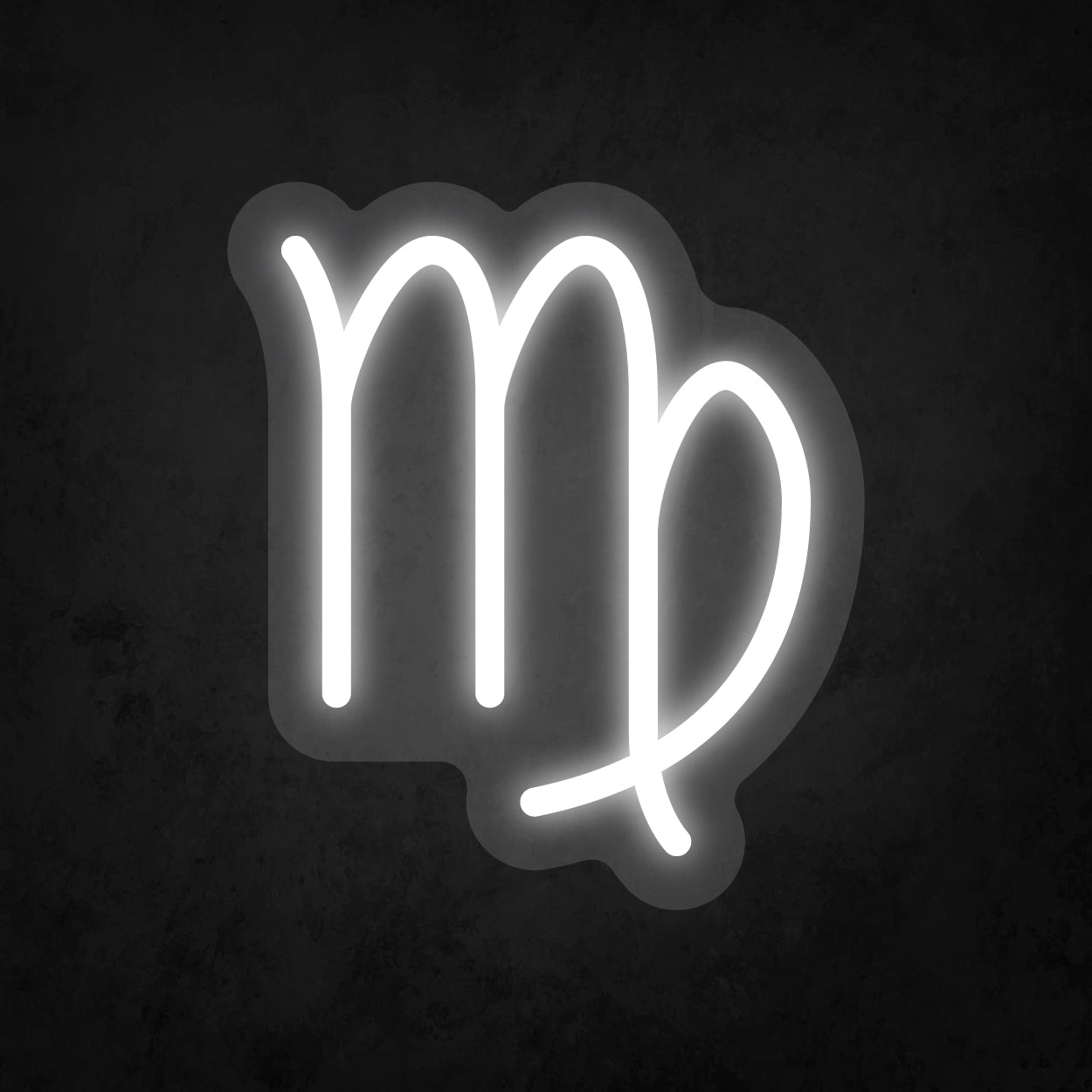 LED Neon Sign - Zodiac Sign - Virgo - Small
