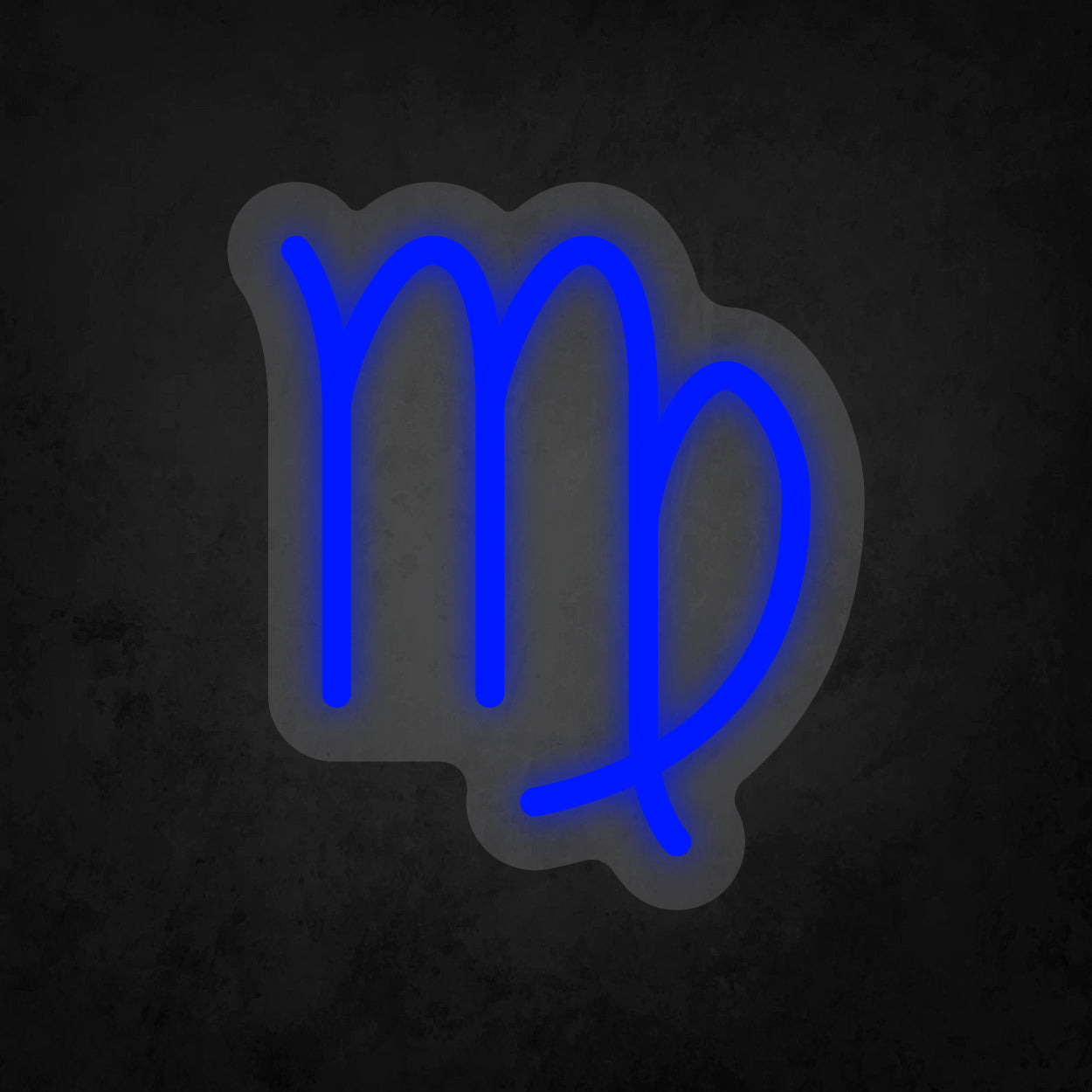 LED Neon Sign - Zodiac Sign - Virgo - Small