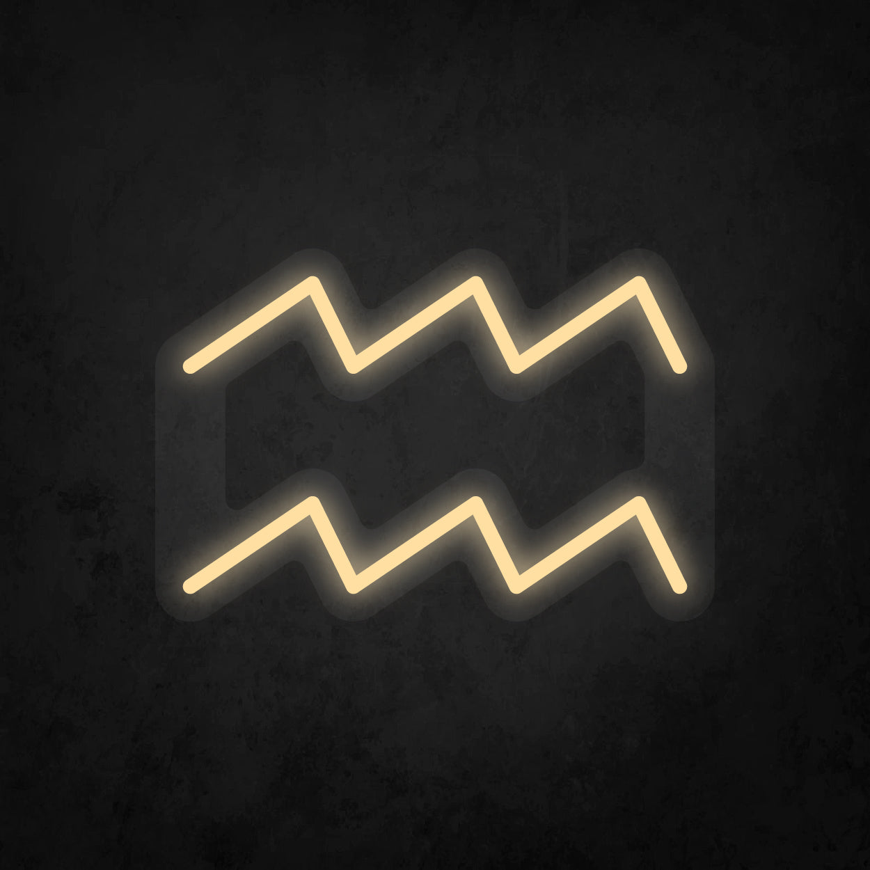 LED Neon Sign - Zodiac Sign - Aquarius